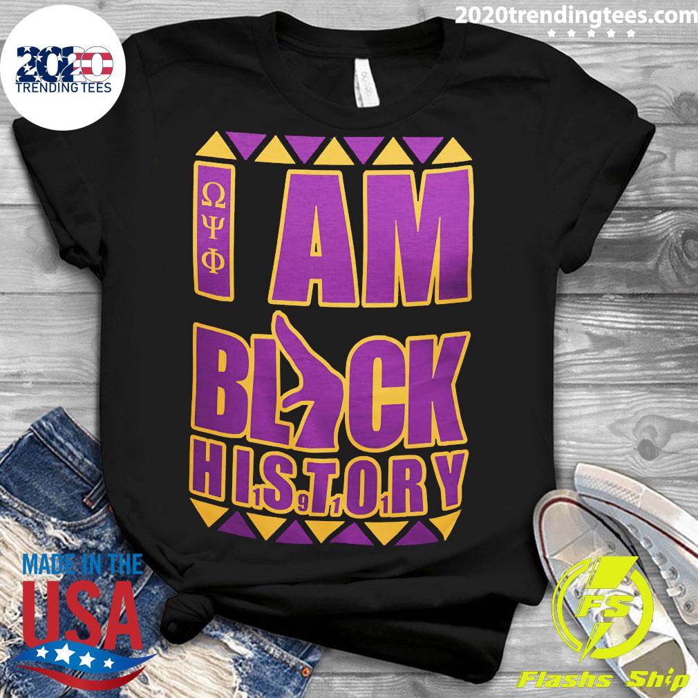 Official I Am Black History 1911 - Adult & Kids T-Shirts, Sweatshirts & Hoodies apparel design preview 3