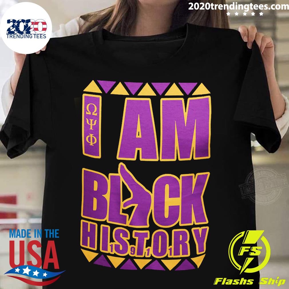 Official I Am Black History 1911 - Adult & Kids T-Shirts, Sweatshirts & Hoodies apparel design preview 1