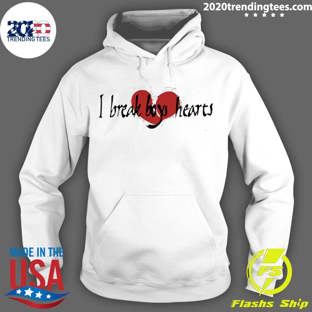 Official I Break Boys Hearts - Adult & Kids T-Shirts, Sweatshirts & Hoodies apparel design preview 2