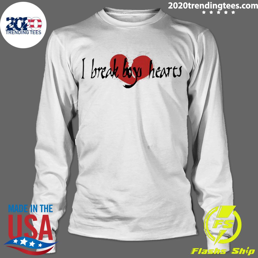 Official I Break Boys Hearts - Adult & Kids T-Shirts, Sweatshirts & Hoodies apparel design preview 4