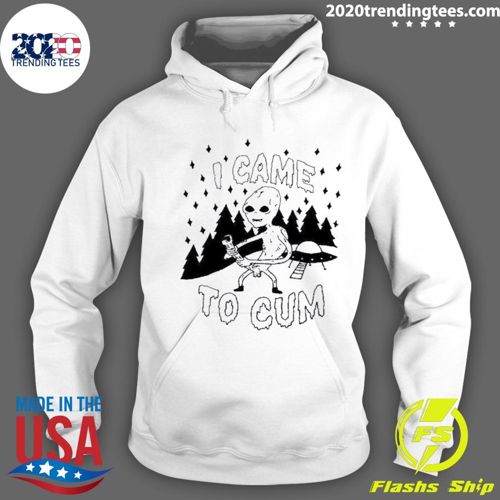 Official i Came To Cum - Adult & Kids T-Shirts, Sweatshirts & Hoodies apparel design preview 2