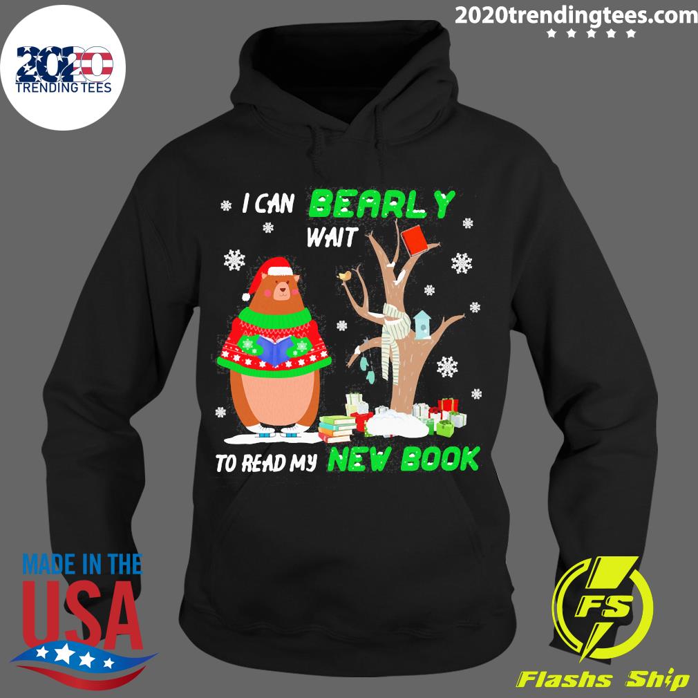 Official I Can Bearly Wait To Read My New Book - Adult & Kids T-Shirts, Sweatshirts & Hoodies apparel design preview 2