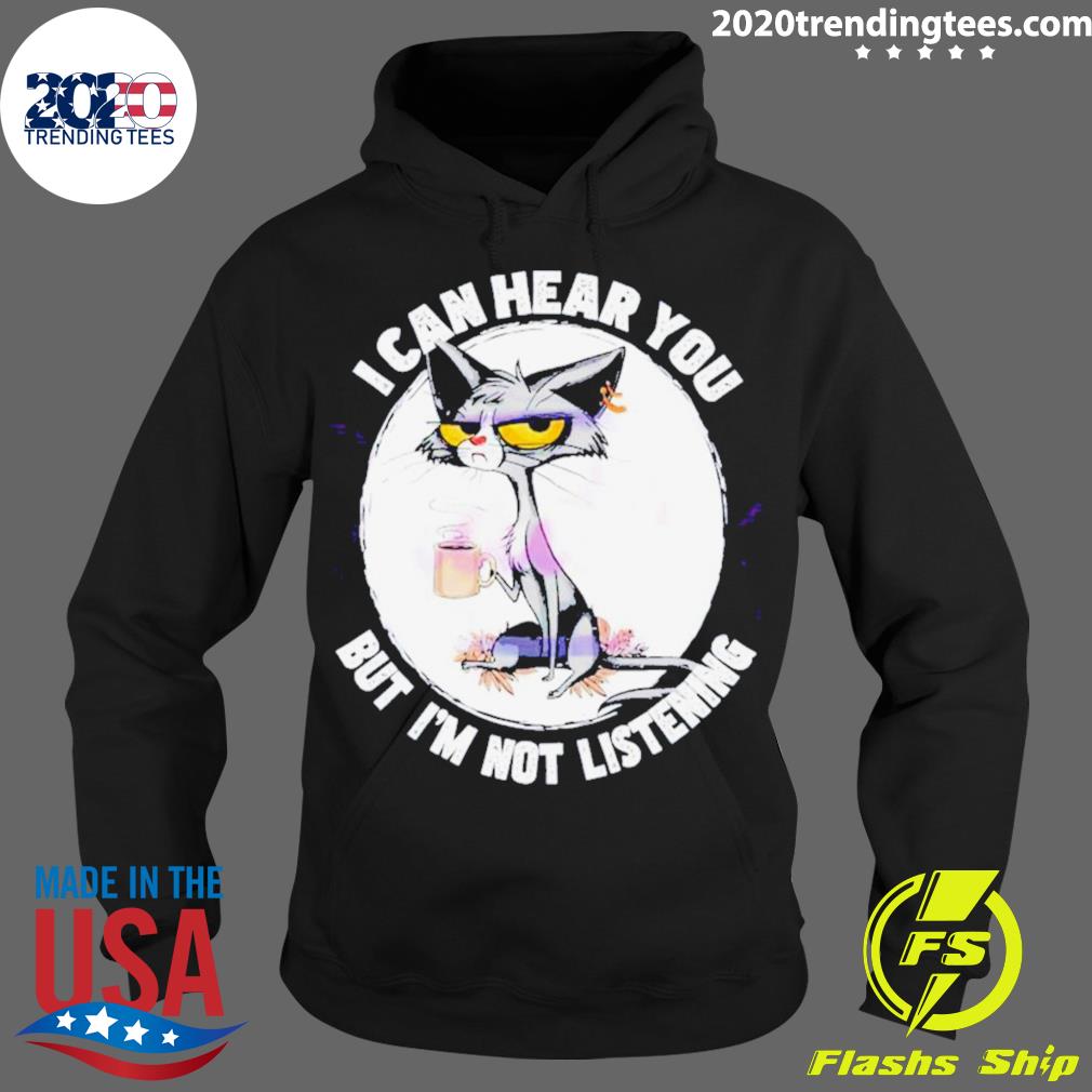 Official i Can Hear You But Im Not Listening Funny - Adult & Kids T-Shirts, Sweatshirts & Hoodies apparel design preview 2