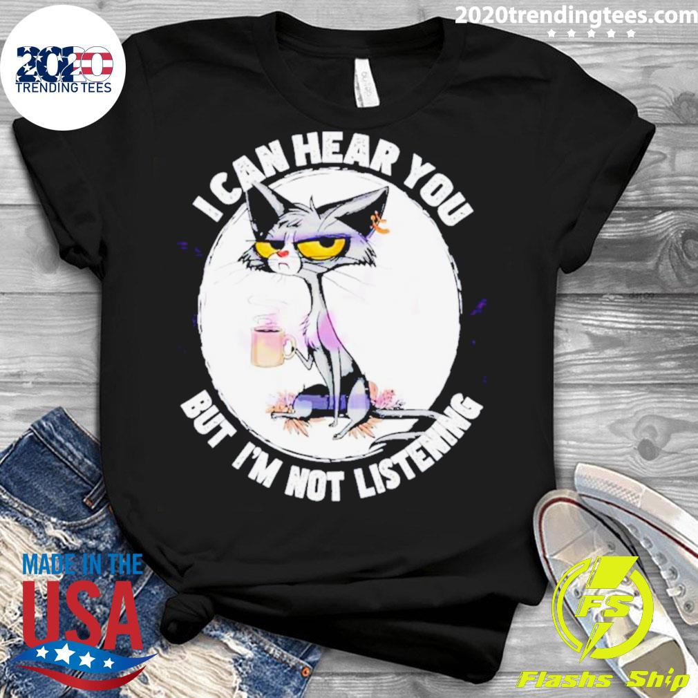 Official i Can Hear You But Im Not Listening Funny - Adult & Kids T-Shirts, Sweatshirts & Hoodies apparel design preview 3