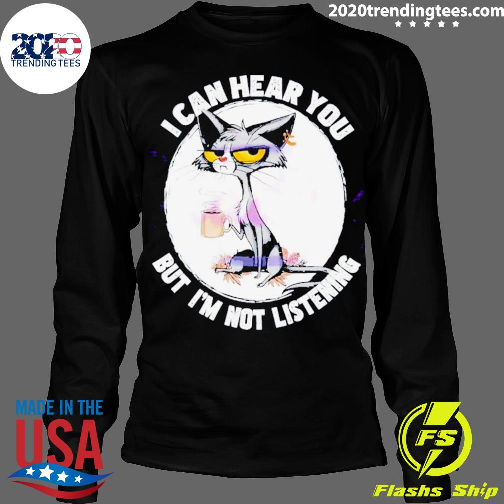 Official i Can Hear You But Im Not Listening Funny - Adult & Kids T-Shirts, Sweatshirts & Hoodies apparel design preview 4