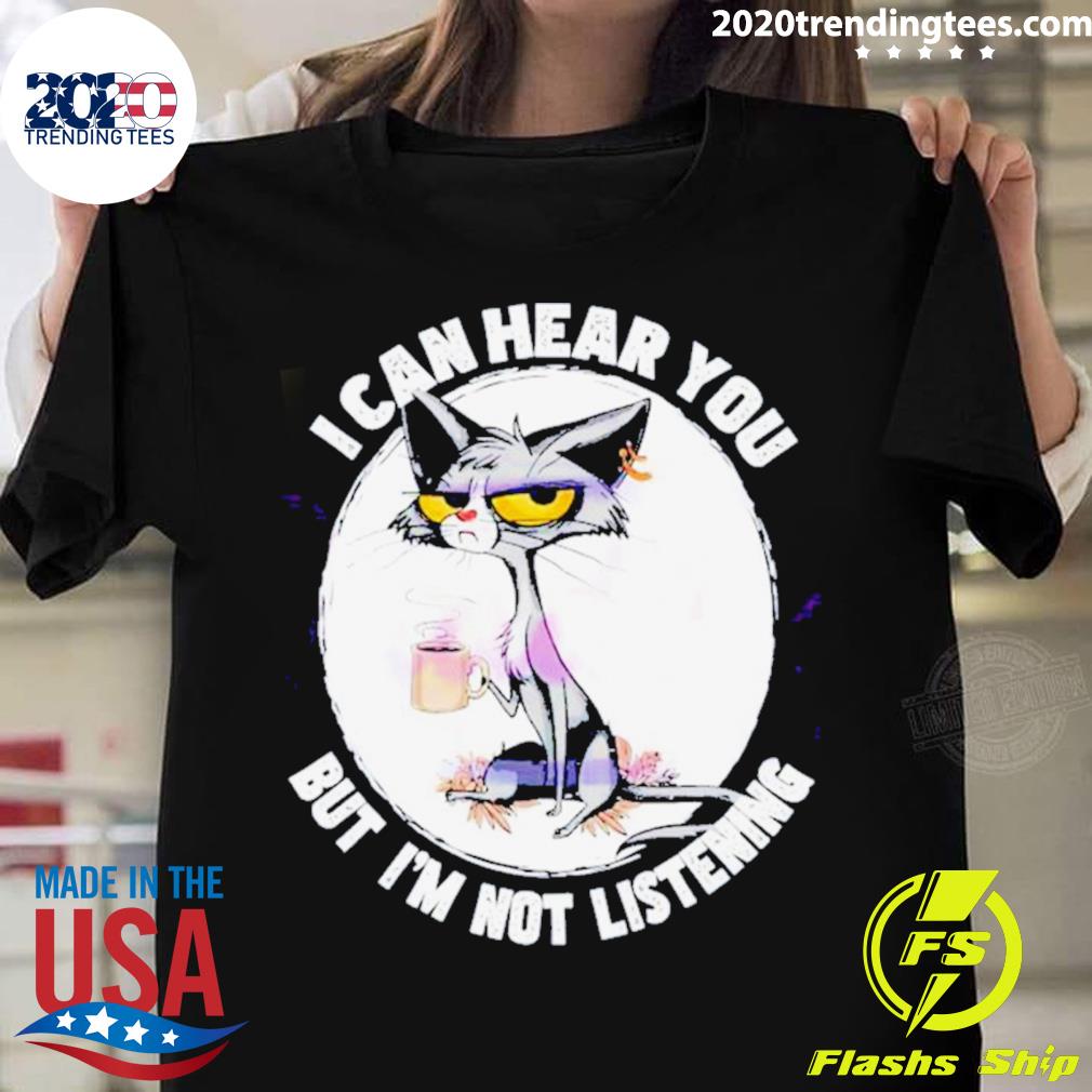 Official i Can Hear You But Im Not Listening Funny - Adult & Kids T-Shirts, Sweatshirts & Hoodies apparel design preview 1