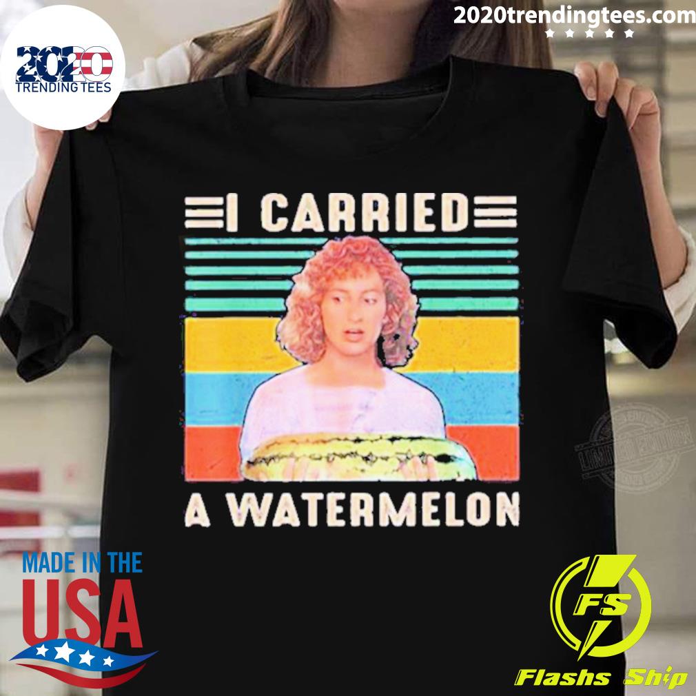 Official i Carried A Watermelon Vintage Point Break - Adult & Kids T-Shirts, Sweatshirts & Hoodies apparel design preview 1