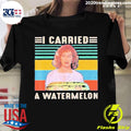 Official i Carried A Watermelon Vintage Point Break - Adult & Kids T-Shirts, Sweatshirts & Hoodies apparel design preview 1