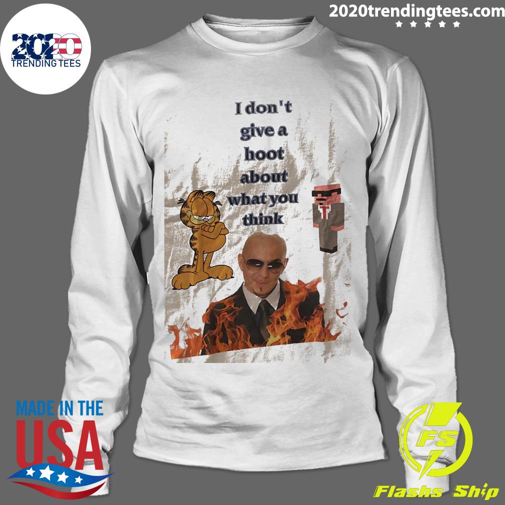 Official I Don't Give A Hoot About What You Think - Adult & Kids T-Shirts, Sweatshirts & Hoodies apparel design preview 4