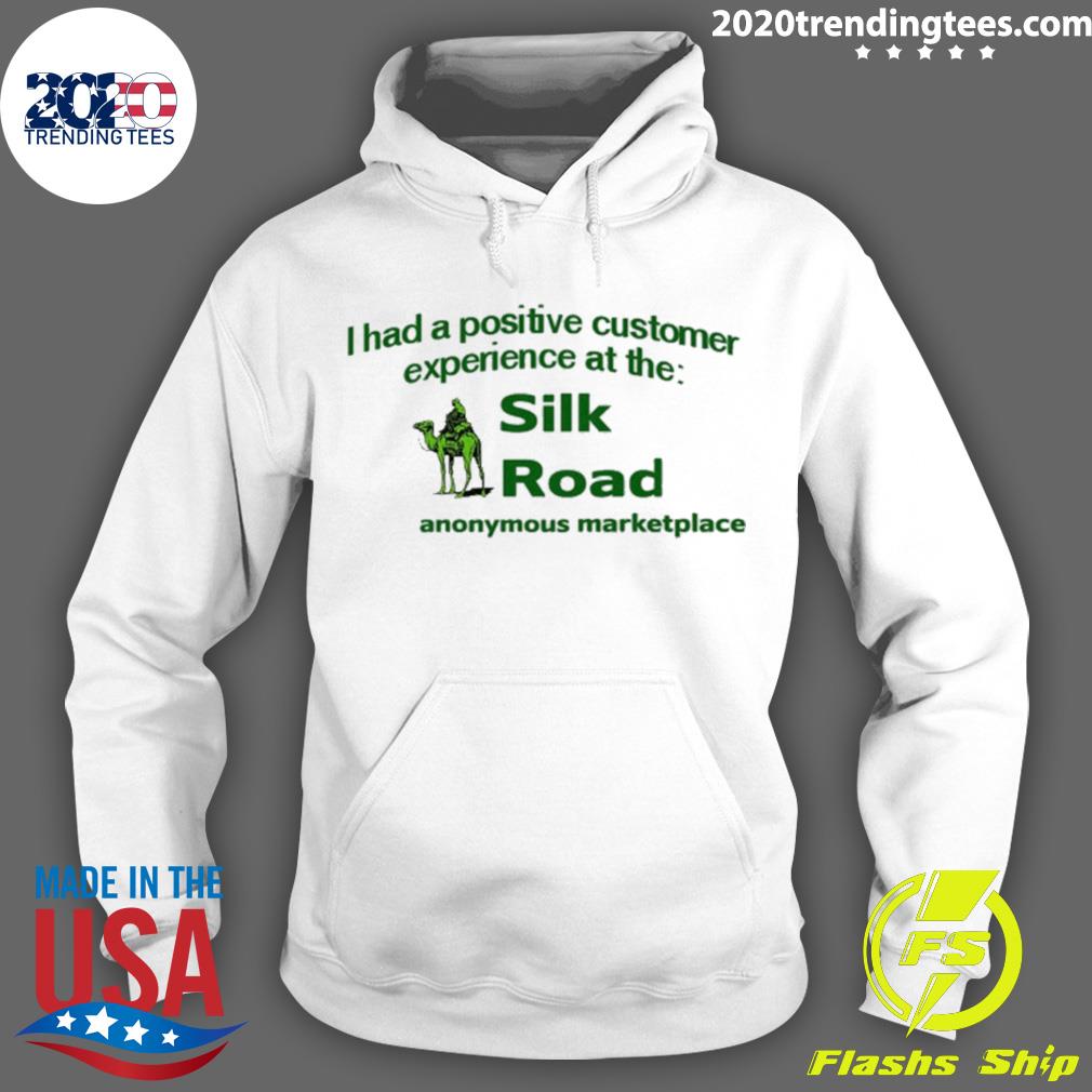Official i Had A Positive Customer Experience At The - Adult & Kids T-Shirts, Sweatshirts & Hoodies apparel design preview 2
