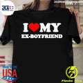Official i Love My Ex-boyfriend - Adult & Kids T-Shirts, Sweatshirts & Hoodies apparel design preview 1