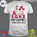 Official I Love My Gnomies Educator Squad Valentines - Adult & Kids T-Shirts, Sweatshirts & Hoodies apparel design preview 1