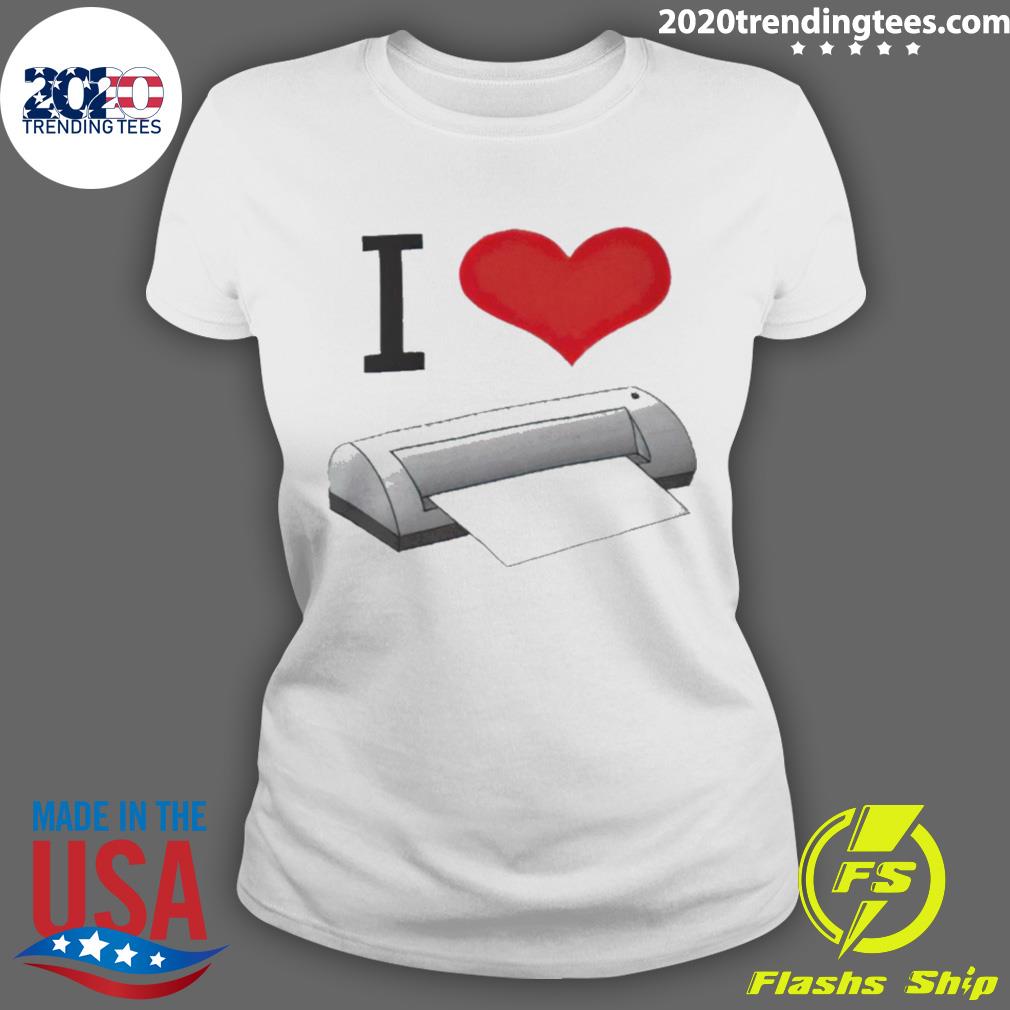 Official i Love Printer - Adult & Kids T-Shirts, Sweatshirts & Hoodies apparel design preview 3