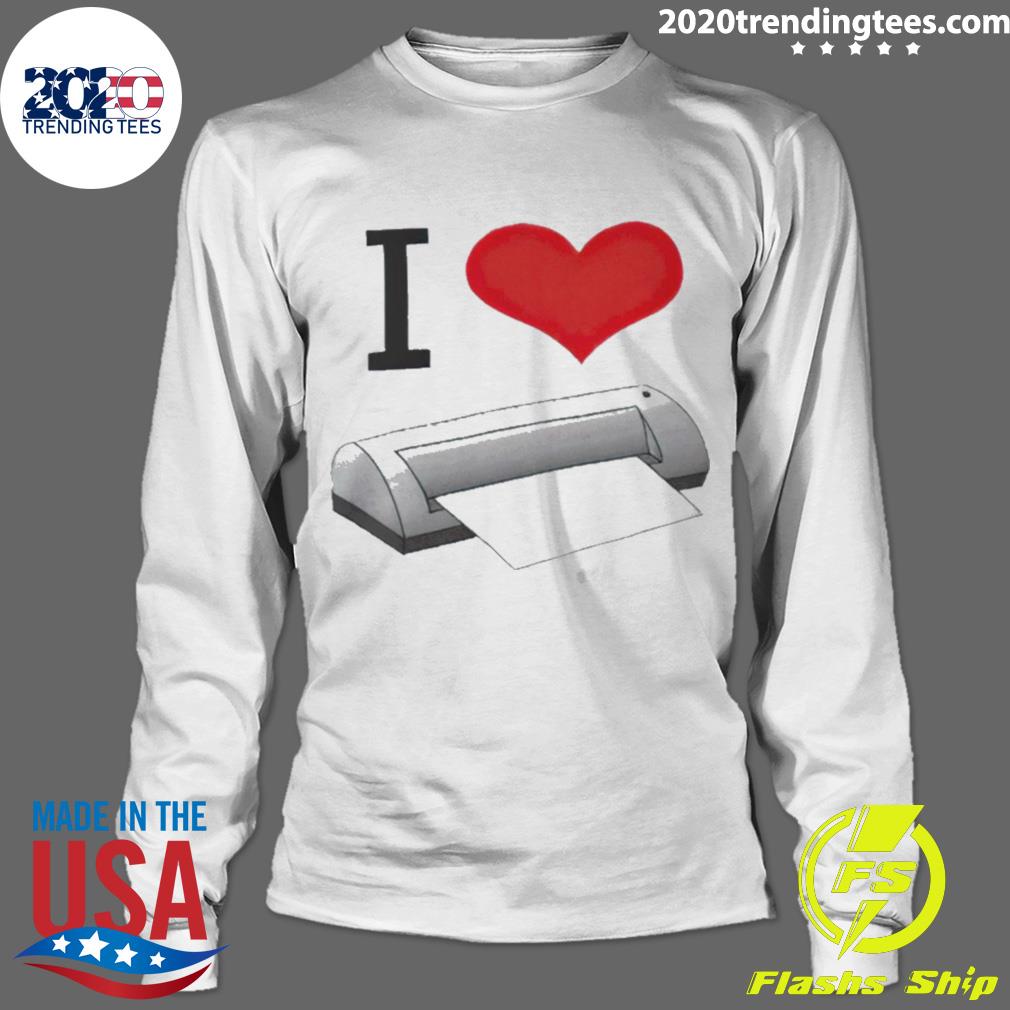 Official i Love Printer - Adult & Kids T-Shirts, Sweatshirts & Hoodies apparel design preview 4