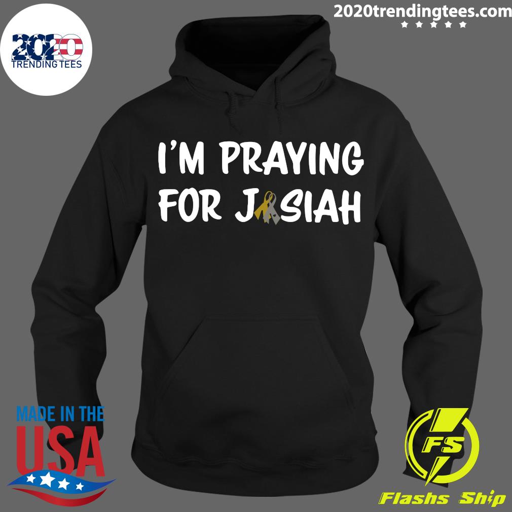 Official I'm Praying For Jisiah - Adult & Kids T-Shirts, Sweatshirts & Hoodies apparel design preview 2
