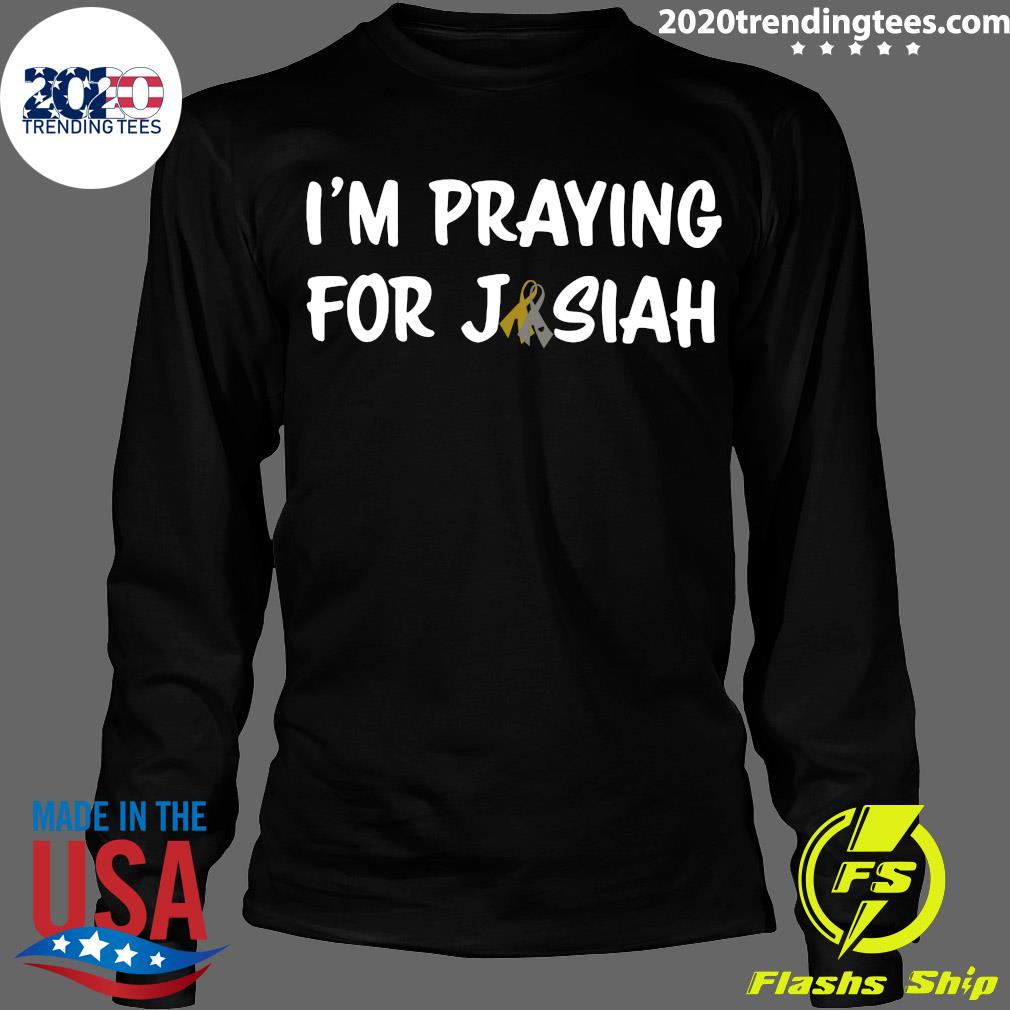 Official I'm Praying For Jisiah - Adult & Kids T-Shirts, Sweatshirts & Hoodies apparel design preview 4