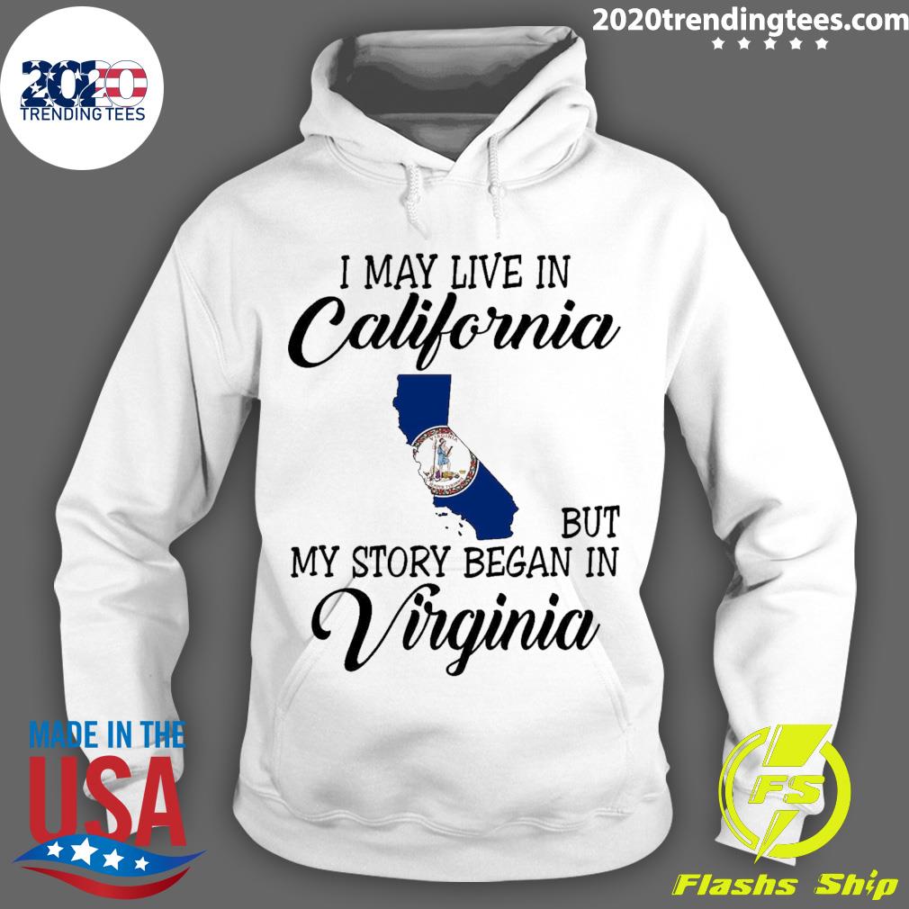 Official i May Live in California But My Story Began - Adult & Kids T-Shirts, Sweatshirts & Hoodies apparel design preview 2