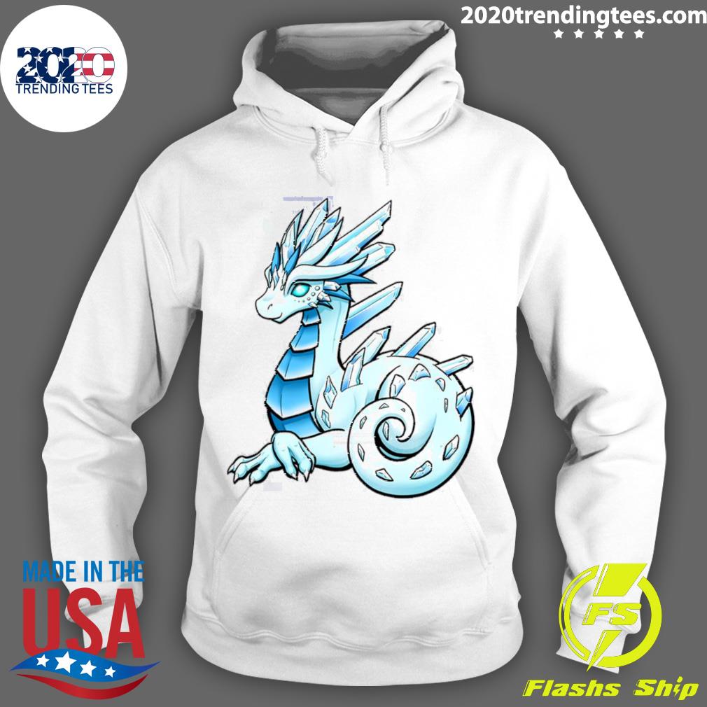 Official ice Crystal Dragon - Adult & Kids T-Shirts, Sweatshirts & Hoodies apparel design preview 2