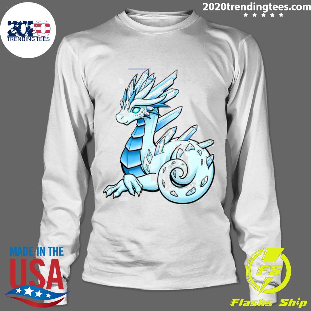 Official ice Crystal Dragon - Adult & Kids T-Shirts, Sweatshirts & Hoodies apparel design preview 4