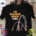 Official ilike Roller Coasters And Maybe 3 People - Adult & Kids T-Shirts, Sweatshirts & Hoodies apparel design preview 1