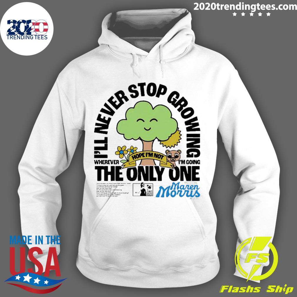 Official i'll Never Stop Growing Where I'm Going The - Adult & Kids T-Shirts, Sweatshirts & Hoodies apparel design preview 2