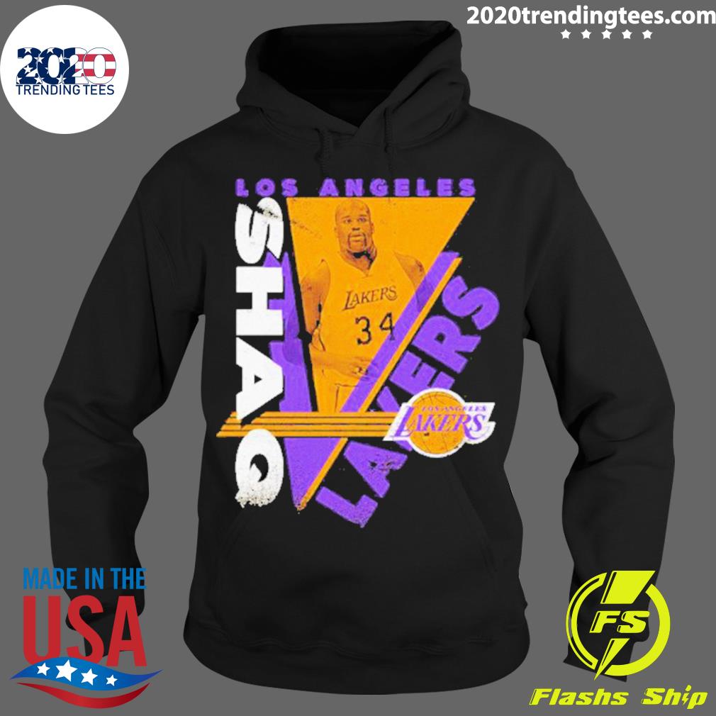 Official in The Zone SS Ctn Los Angeles Lakers - Adult & Kids T-Shirts, Sweatshirts & Hoodies apparel design preview 2