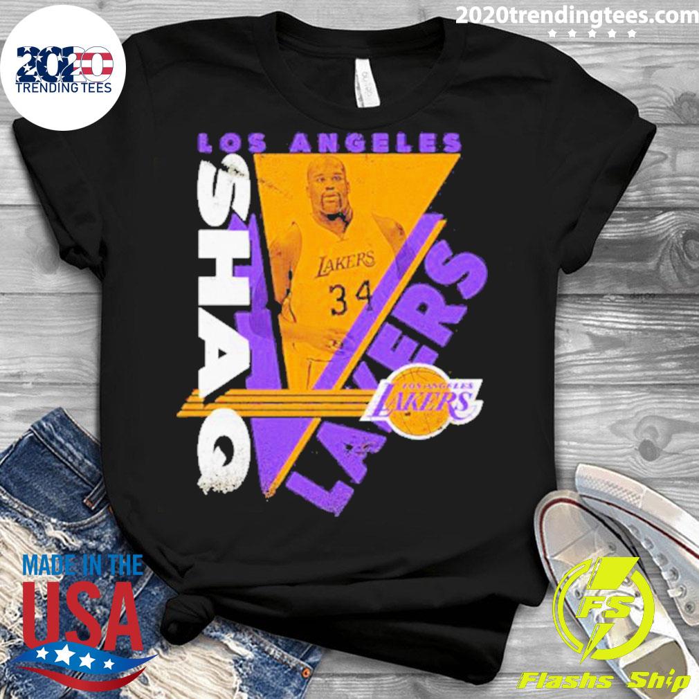 Official in The Zone SS Ctn Los Angeles Lakers - Adult & Kids T-Shirts, Sweatshirts & Hoodies apparel design preview 3