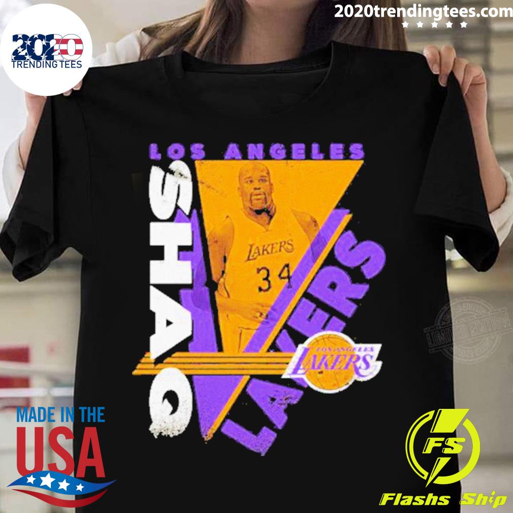 Official in The Zone SS Ctn Los Angeles Lakers - Adult & Kids T-Shirts, Sweatshirts & Hoodies apparel design preview 1