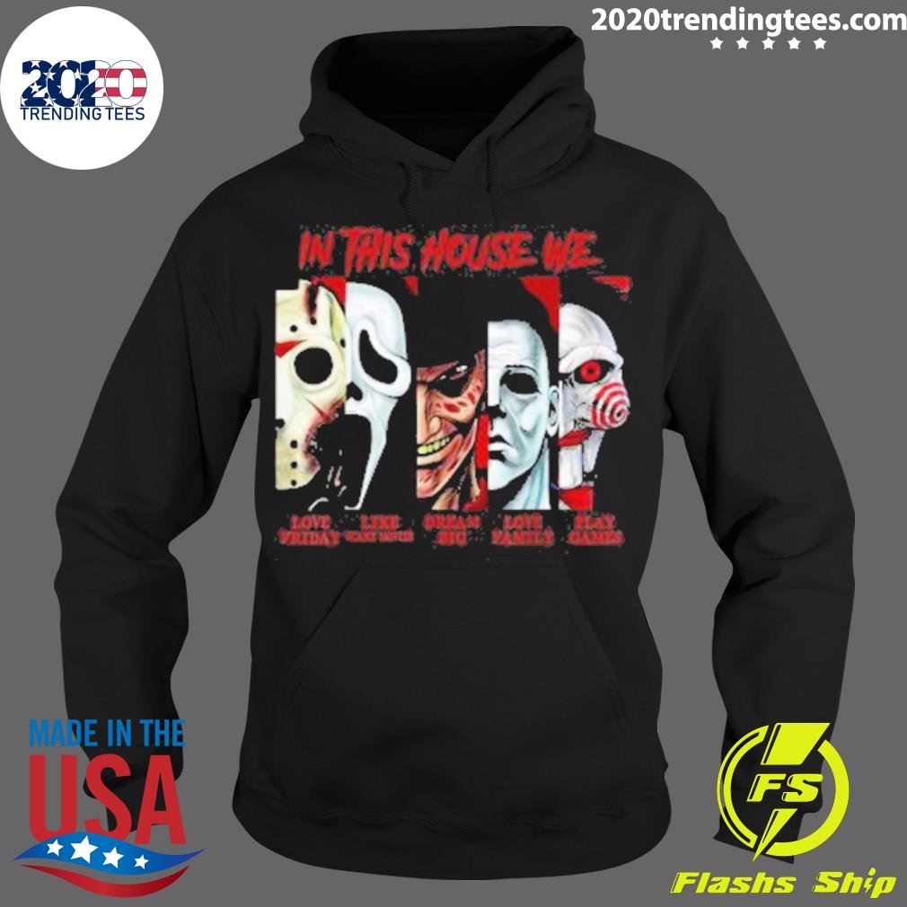 Official in This House We Love Halloween - Adult & Kids T-Shirts, Sweatshirts & Hoodies apparel design preview 2