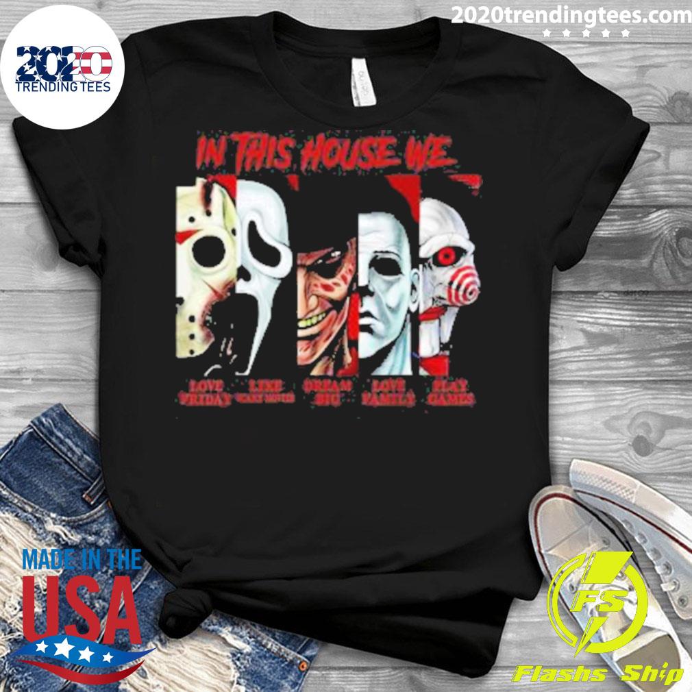 Official in This House We Love Halloween - Adult & Kids T-Shirts, Sweatshirts & Hoodies apparel design preview 3