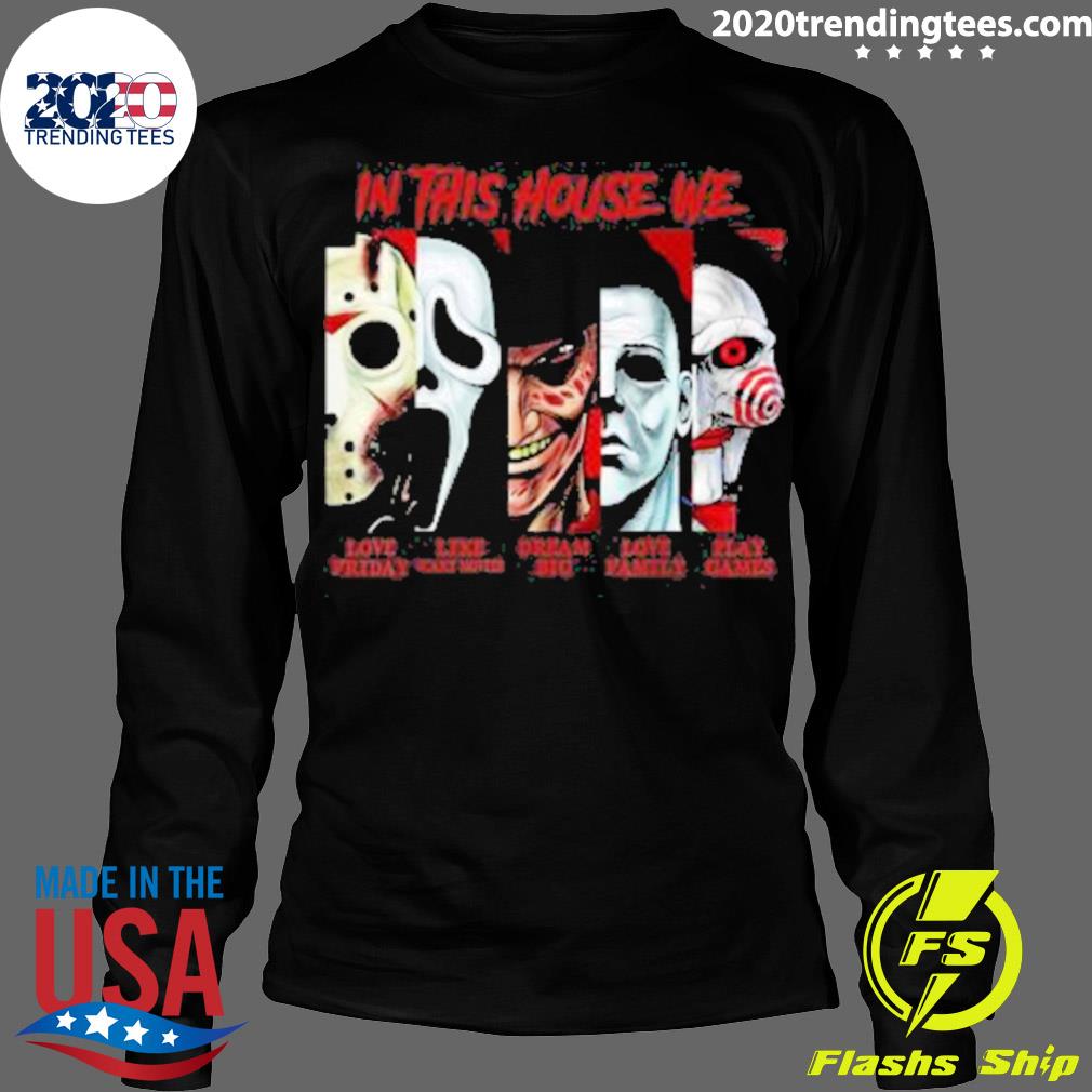 Official in This House We Love Halloween - Adult & Kids T-Shirts, Sweatshirts & Hoodies apparel design preview 4