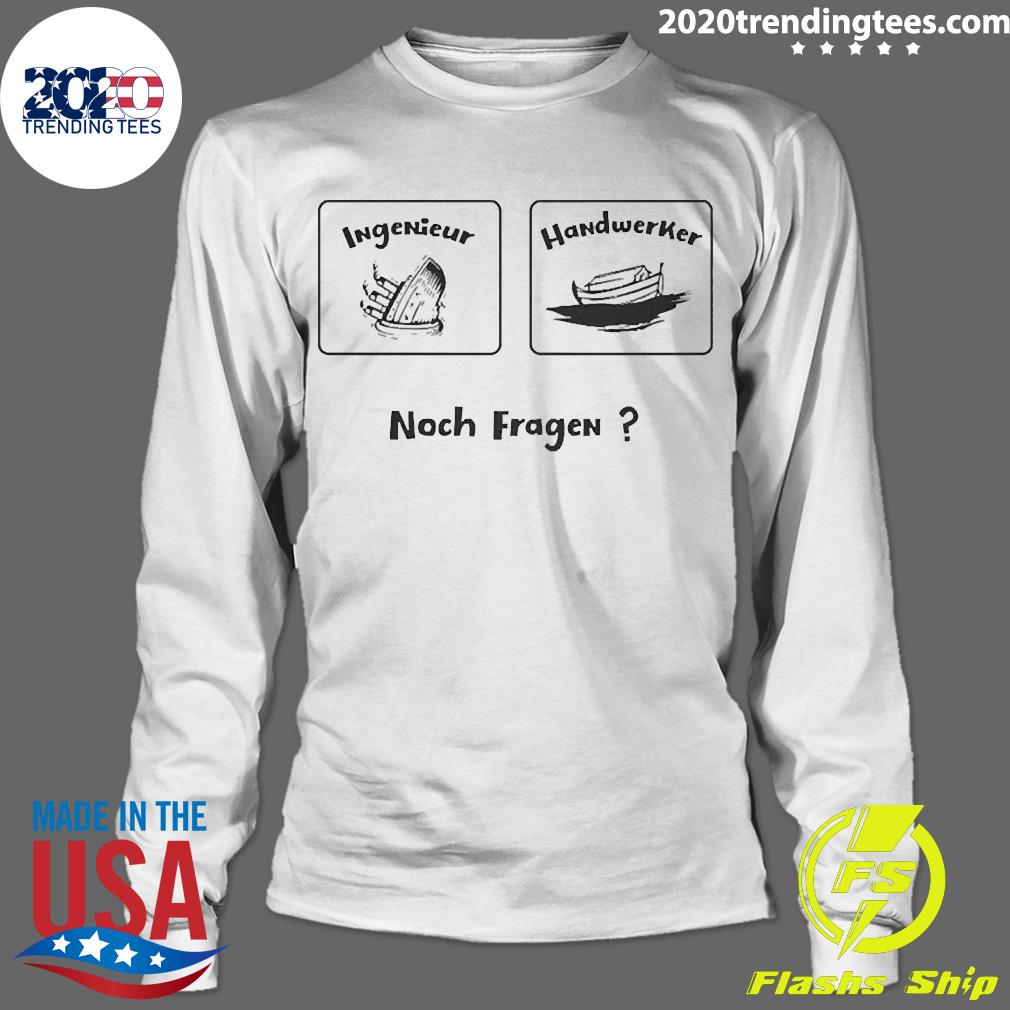 Official Ingenieur Handwerker Noch Fragen - Adult & Kids T-Shirts, Sweatshirts & Hoodies apparel design preview 4