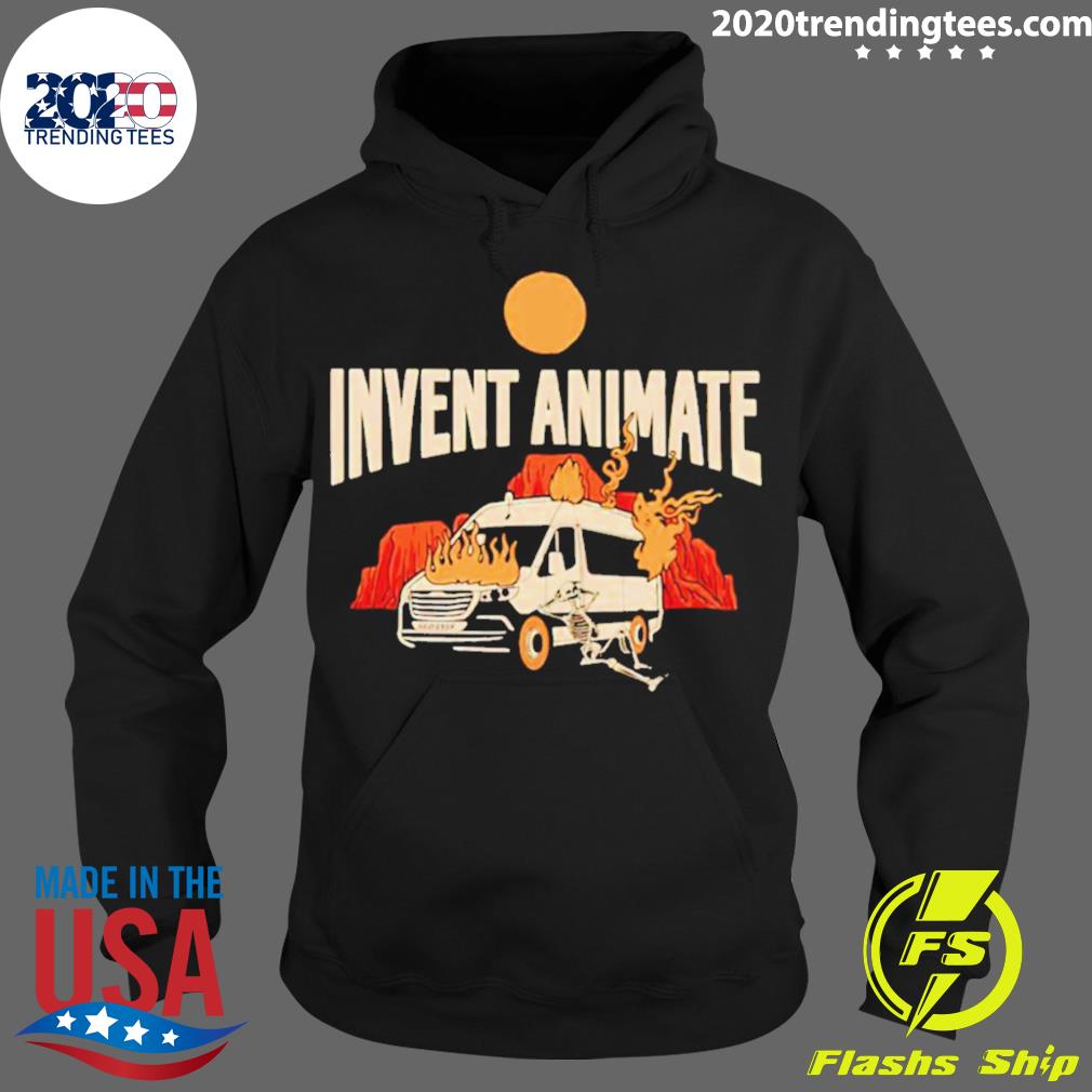 Official invent animate skull - Adult & Kids T-Shirts, Sweatshirts & Hoodies apparel design preview 2