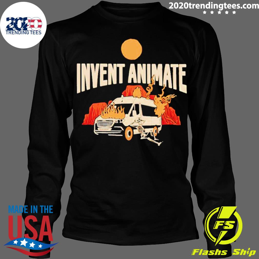 Official invent animate skull - Adult & Kids T-Shirts, Sweatshirts & Hoodies apparel design preview 4