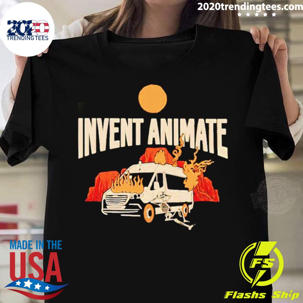 Official invent animate skull - Adult & Kids T-Shirts, Sweatshirts & Hoodies apparel design preview 1