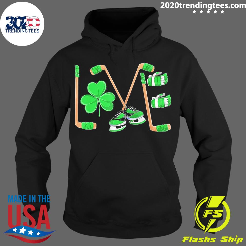 Official irish Boys Ice Hockey St Patricks Day - Adult & Kids T-Shirts, Sweatshirts & Hoodies apparel design preview 2