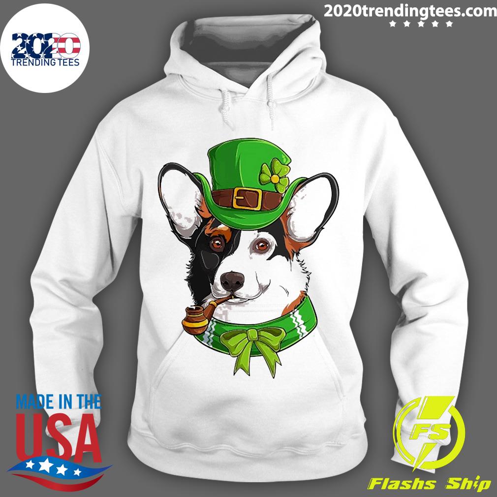Official Irish Corgi St Patrick's Day Funny - Adult & Kids T-Shirts, Sweatshirts & Hoodies apparel design preview 2