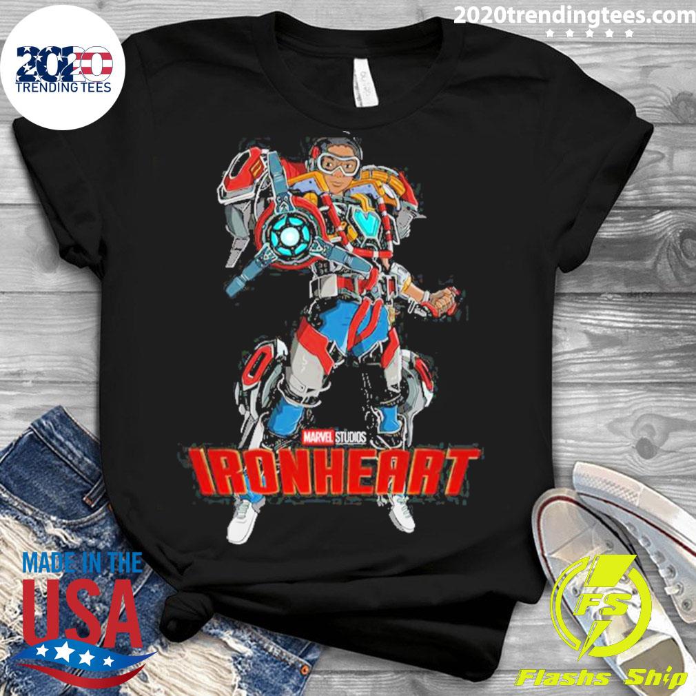 Official ironheart Riri Williams New Phase Marvel - Adult & Kids T-Shirts, Sweatshirts & Hoodies apparel design preview 3