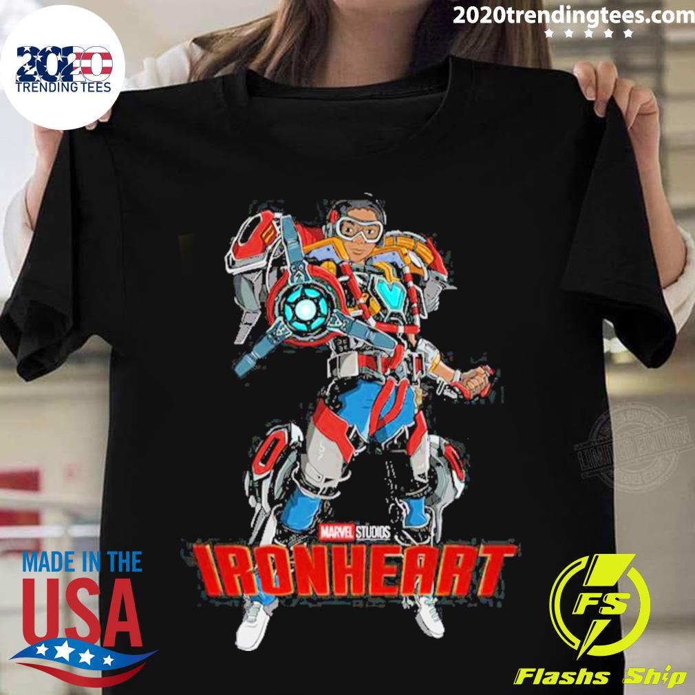 Official ironheart Riri Williams New Phase Marvel - Adult & Kids T-Shirts, Sweatshirts & Hoodies apparel design preview 1
