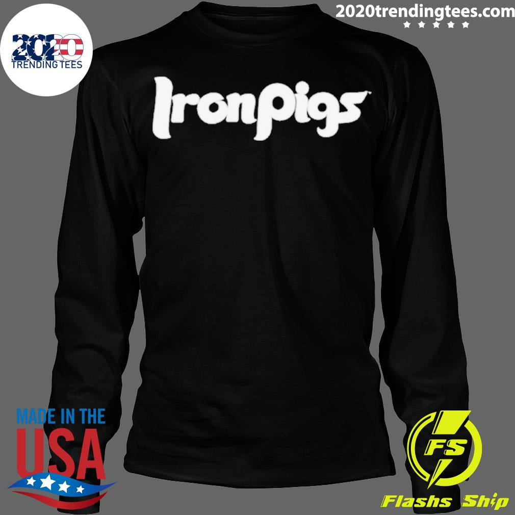 Official ironpigs Lehigh Valley - Adult & Kids T-Shirts, Sweatshirts & Hoodies apparel design preview 4