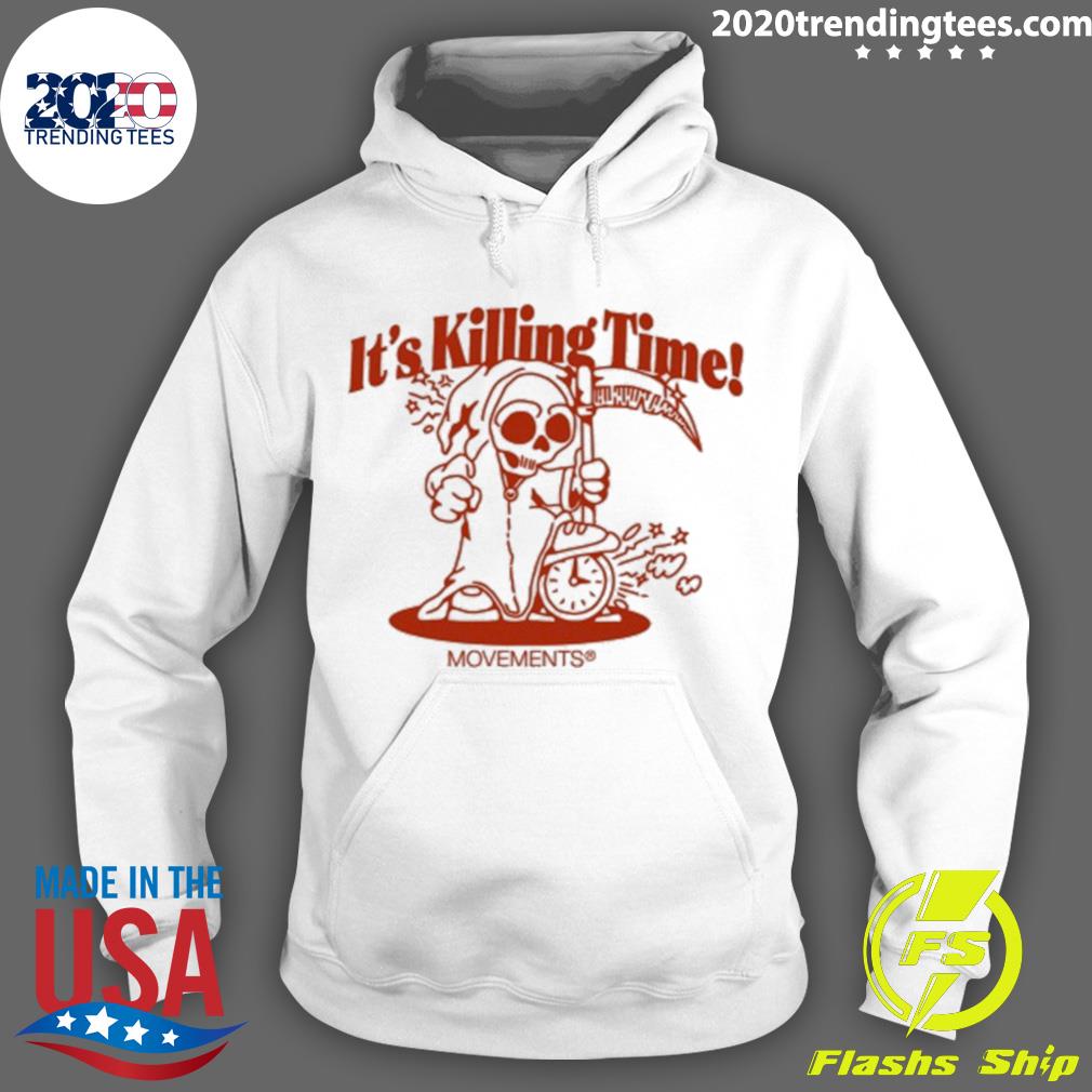 Official it's Killing Time Movements - Adult & Kids T-Shirts, Sweatshirts & Hoodies apparel design preview 2