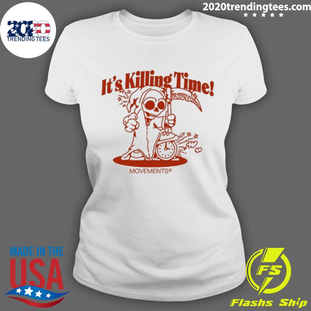 Official it's Killing Time Movements - Adult & Kids T-Shirts, Sweatshirts & Hoodies apparel design preview 3