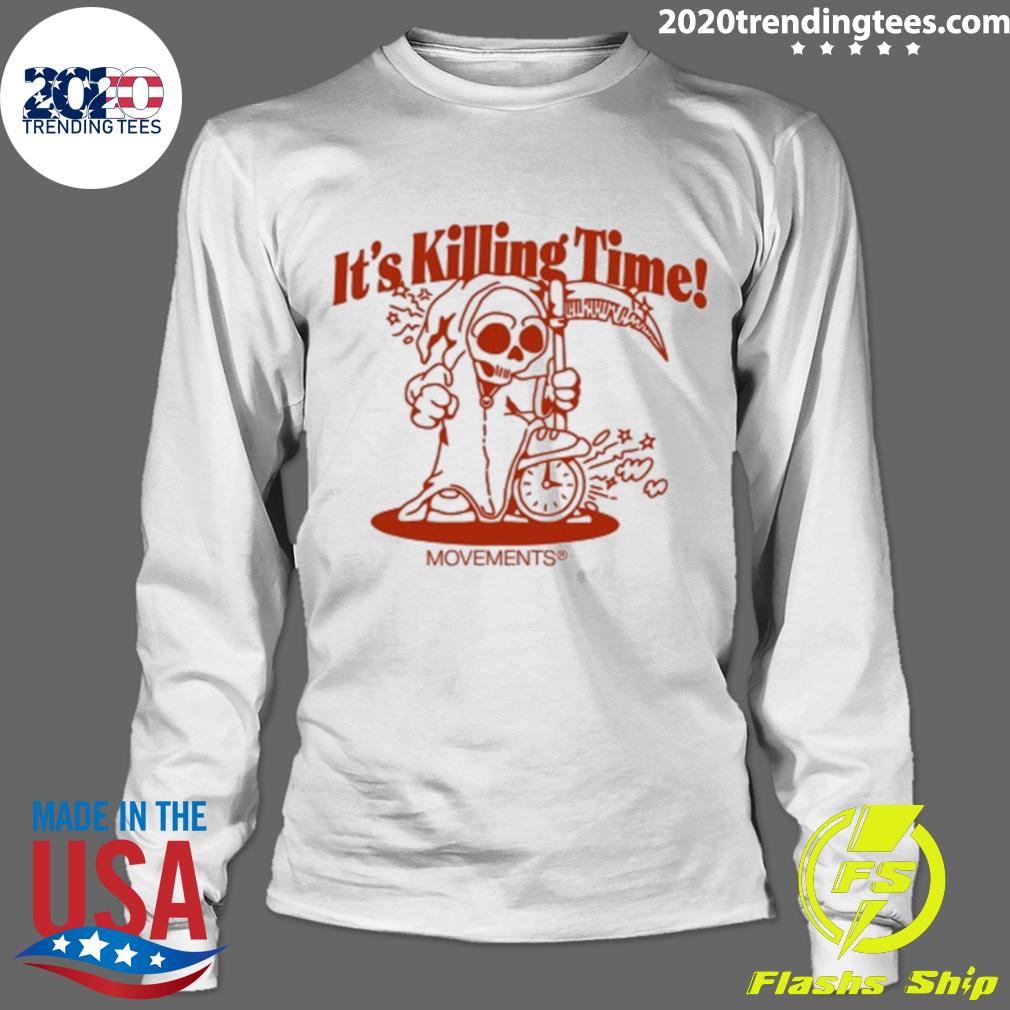 Official it's Killing Time Movements - Adult & Kids T-Shirts, Sweatshirts & Hoodies apparel design preview 4