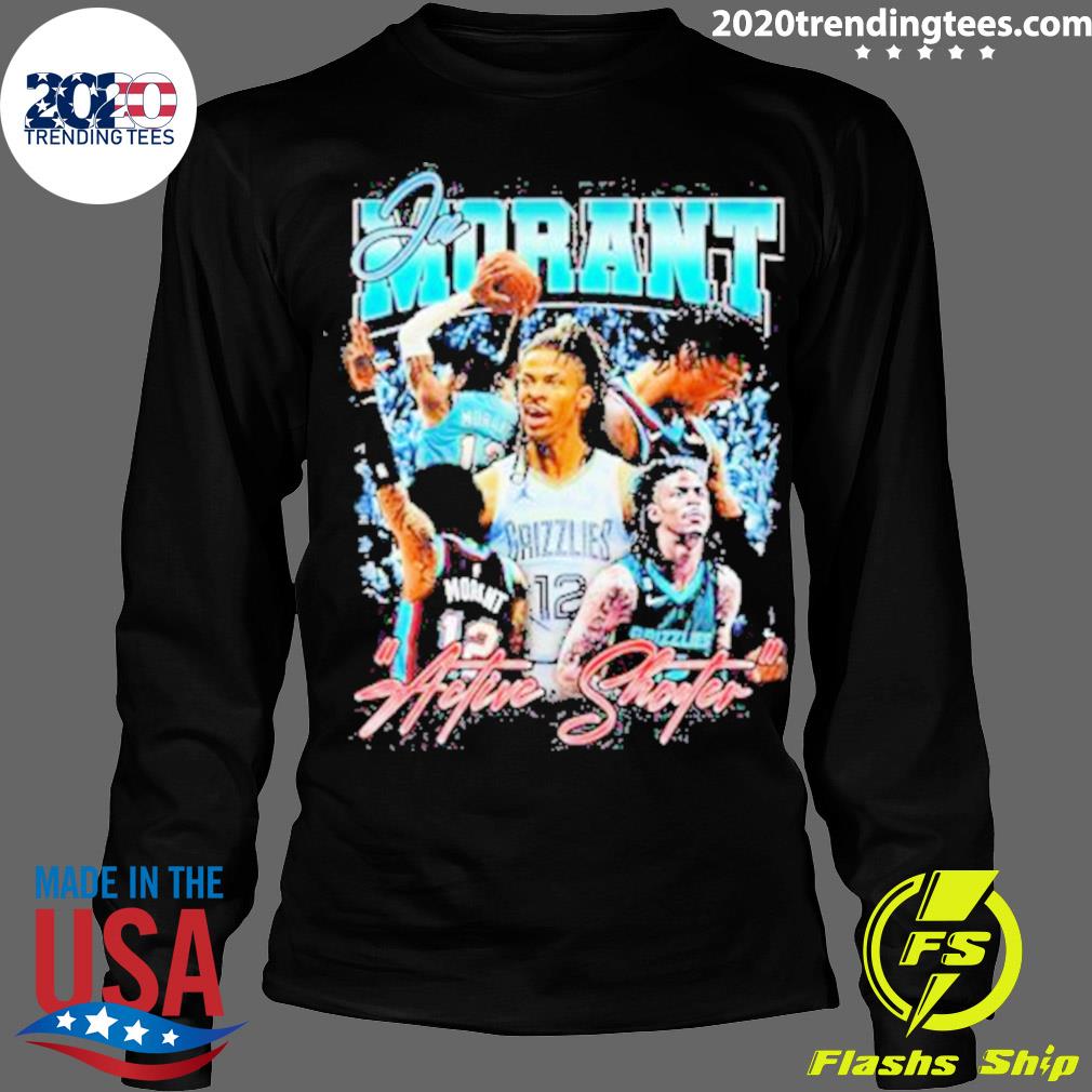 Official ja Morant Memphis Grizzlies Active Shooter - Adult & Kids T-Shirts, Sweatshirts & Hoodies apparel design preview 4