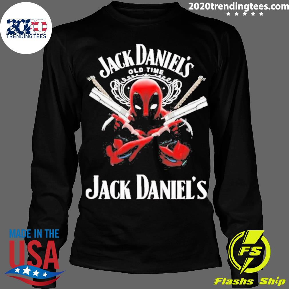 Official jack Daniel's Logo Deadpool - Adult & Kids T-Shirts, Sweatshirts & Hoodies apparel design preview 4