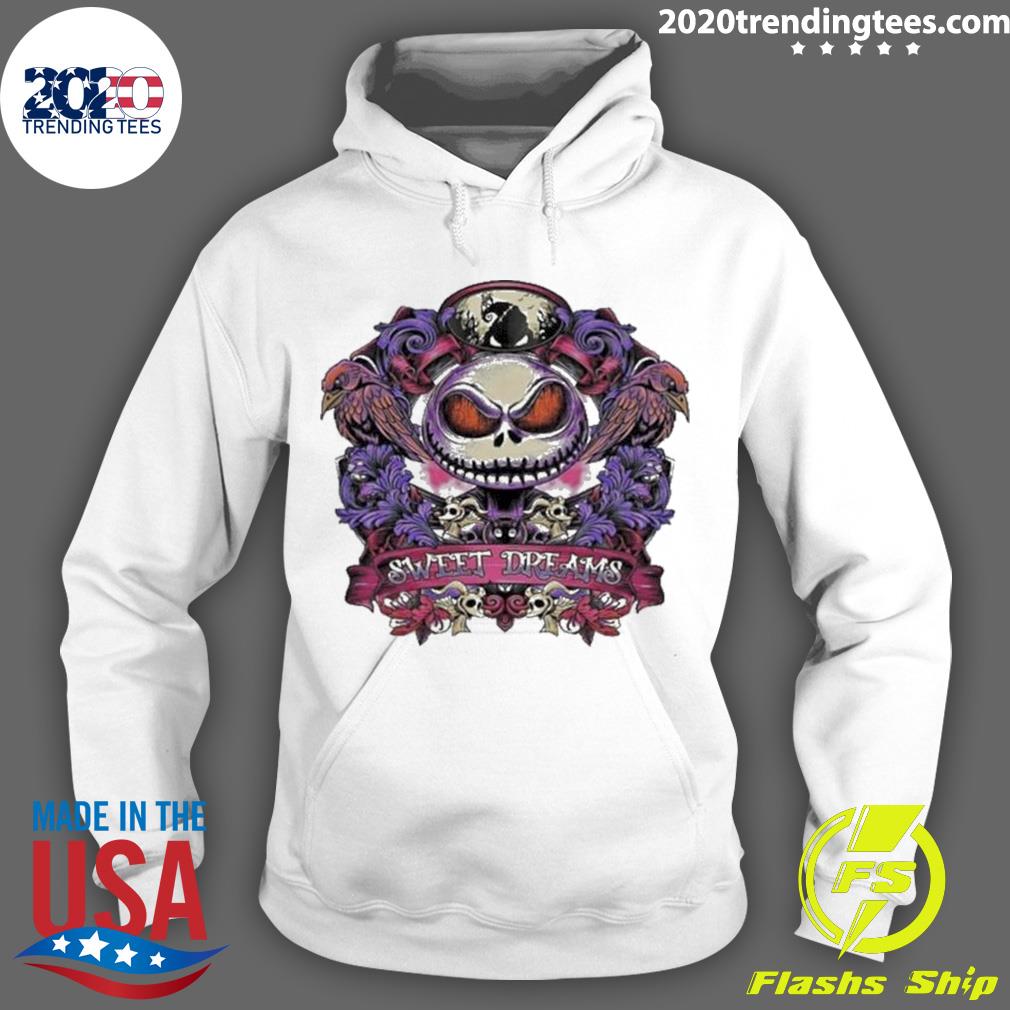 Official jack Skellington Sweet Dreams 2023 - Adult & Kids T-Shirts, Sweatshirts & Hoodies apparel design preview 2