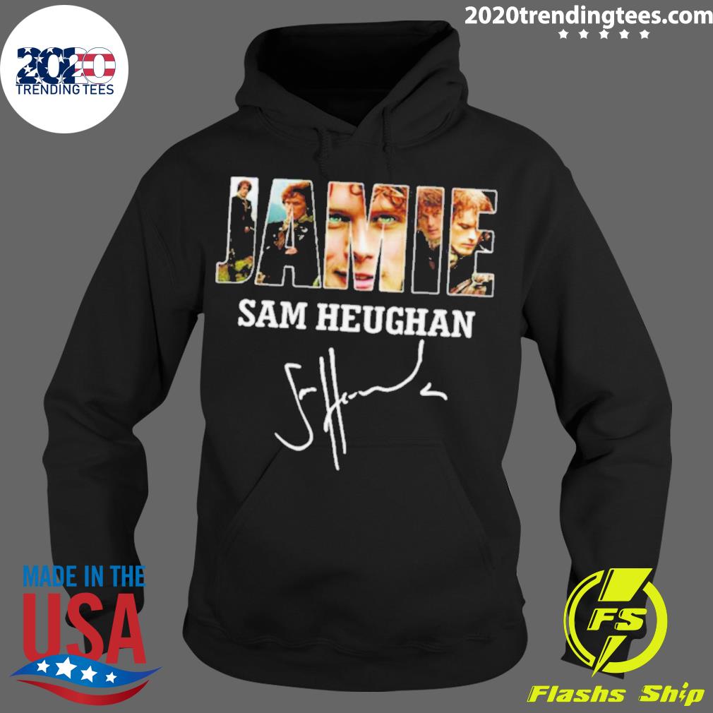 Official jamie Sam Heughan - Adult & Kids T-Shirts, Sweatshirts & Hoodies apparel design preview 2