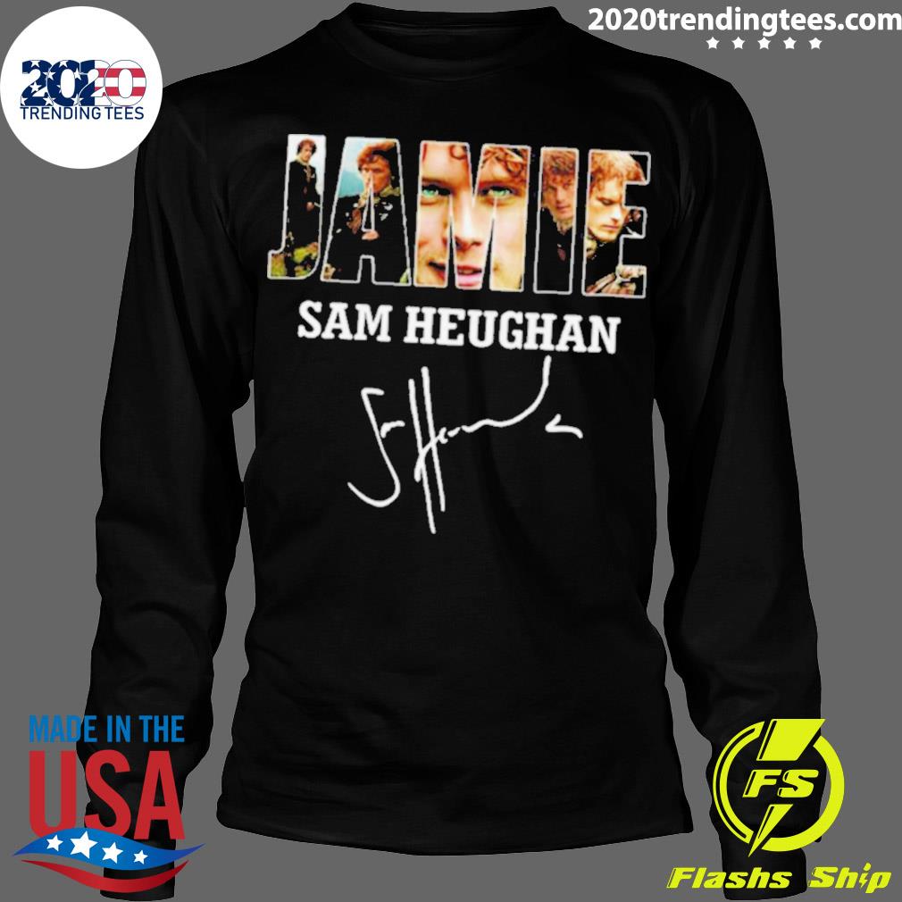 Official jamie Sam Heughan - Adult & Kids T-Shirts, Sweatshirts & Hoodies apparel design preview 4
