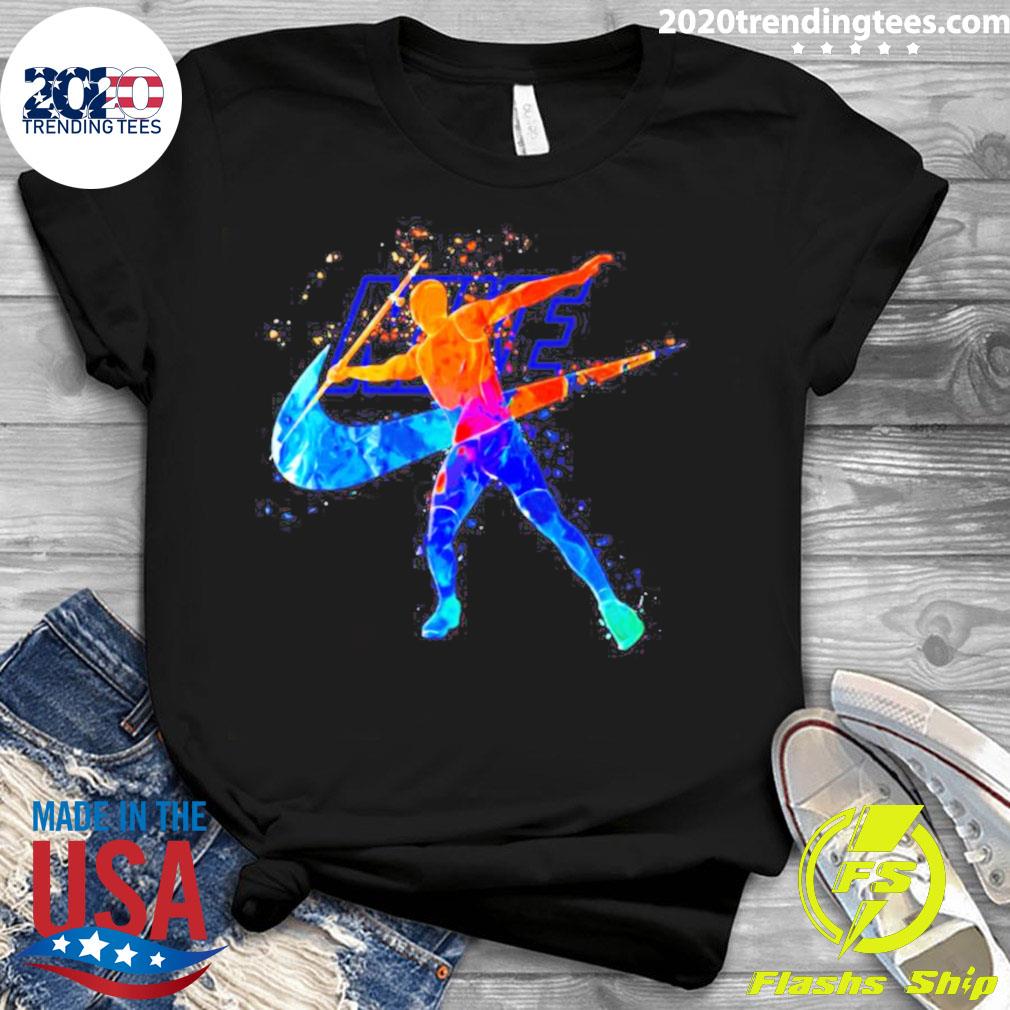Official javelin Throw Nike - Adult & Kids T-Shirts, Sweatshirts & Hoodies apparel design preview 3