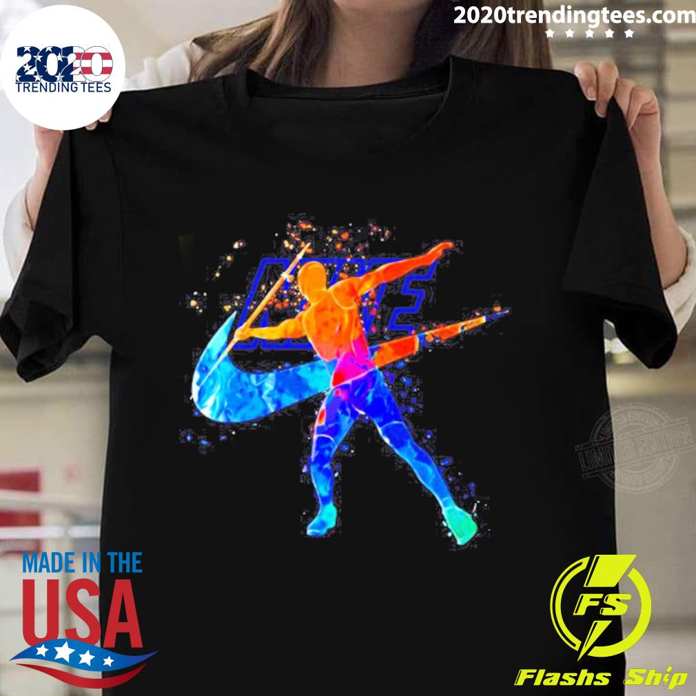 Official javelin Throw Nike - Adult & Kids T-Shirts, Sweatshirts & Hoodies apparel design preview 1